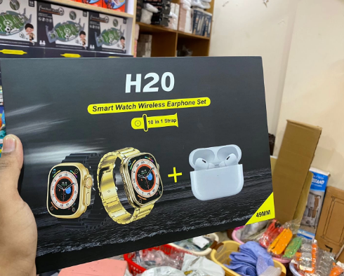 H20 Ultra Smart Watch 10 in 1